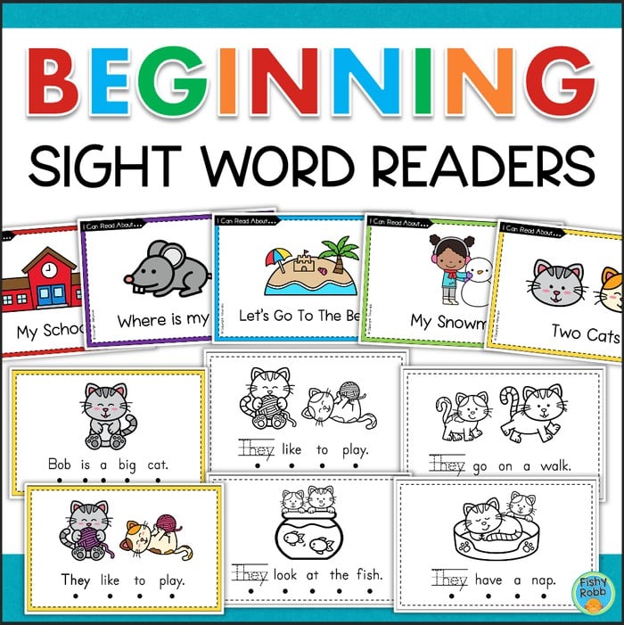 emergent-reader-books-with-kindergarten-sight-words-set-2 for Free Printable Decodable Books For Kindergarten Emergent Reader Books with Kindergarten Sight Words Set 2 for Free Printable Decodable Books For Kindergarten