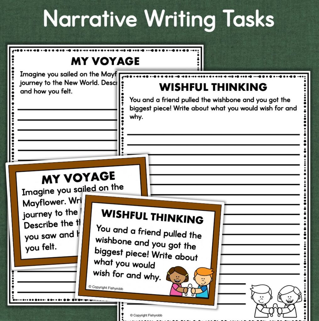 Thanksgiving Writing Prompts Opinion Narrative Descriptive Creative