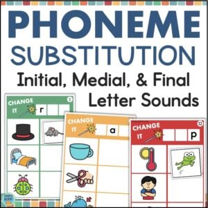 phoneme substitution activities