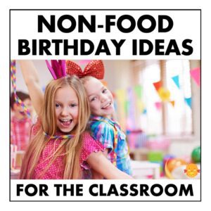 non food classroom birthday ideas