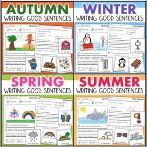 writing good sentences worksheets and activities