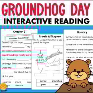 groundhog day facts reading comprehension booklet