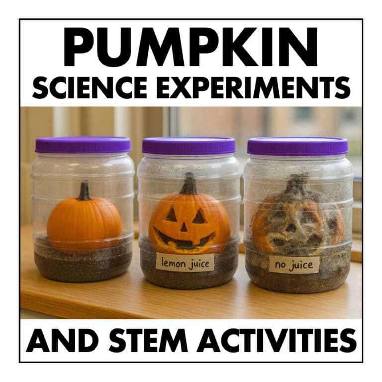 pumpkin science experiments and stem activities