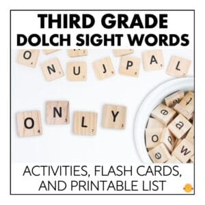 3rd grade dolch sight words list scrabble tiles