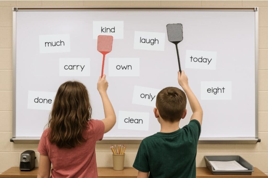 dolch sight words swat game