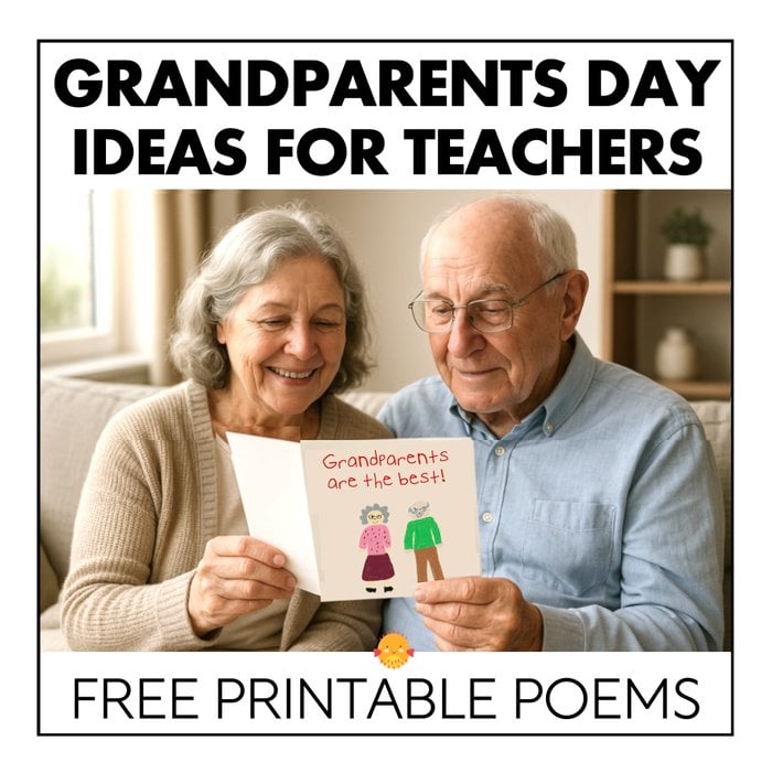 grandparents day ideas for teachers and free printable poem