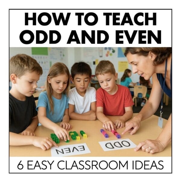 How to Teach Odd and Even Numbers: 6 Easy Ideas - Fishyrobb