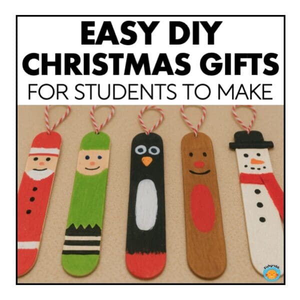 Easy DIY Christmas Gifts for Parents From Students