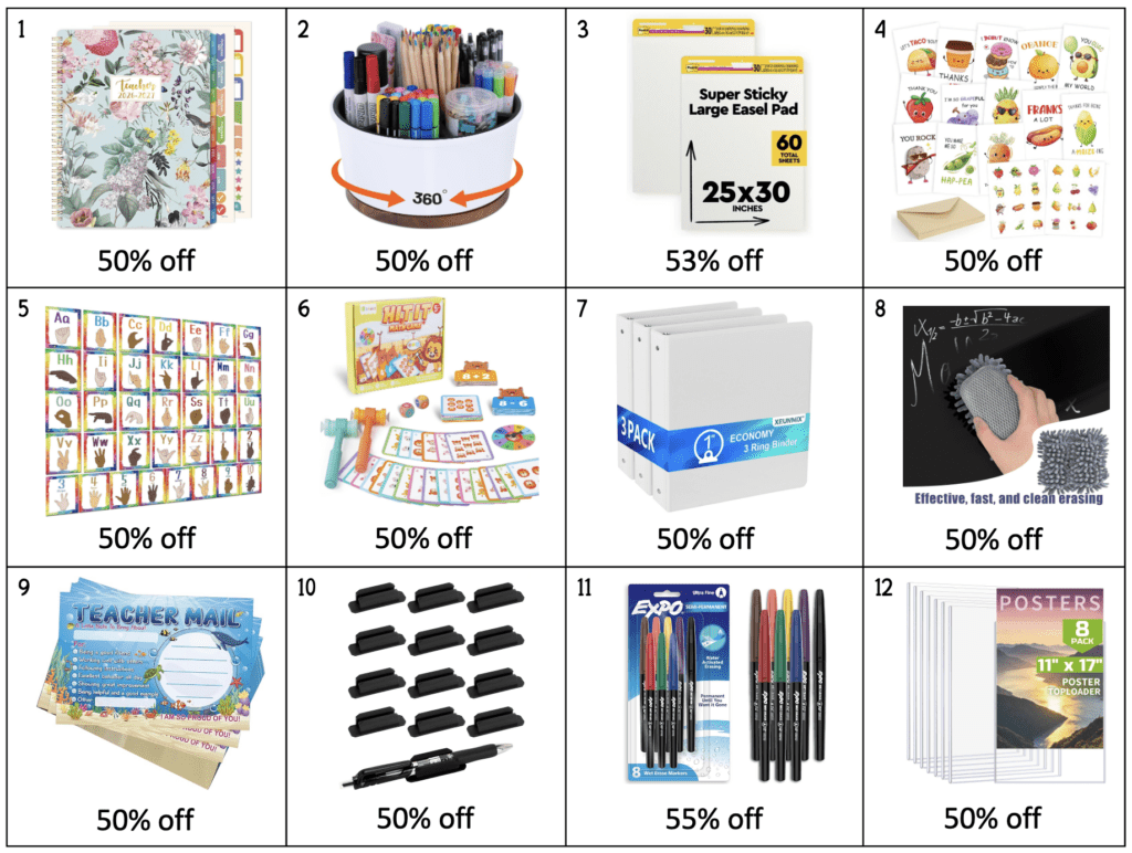 amazon deals for teachers