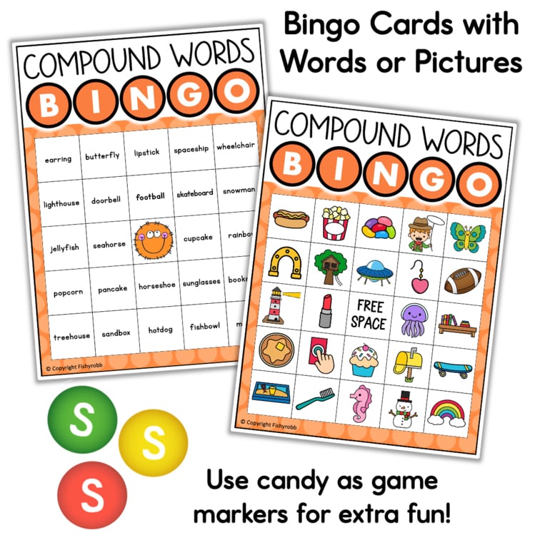 Compound words bingo cards with pictures and words for elementary intervention f679eca2 large 12876424